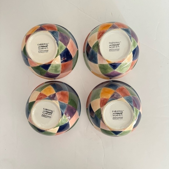 Tabletops Unlimited Carnival Collection Handpainted - Picture 7 of 17